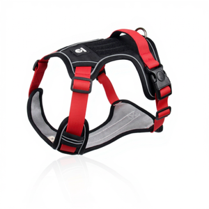 Arnés Táctico DuoMm para Perro, de Nailon Sólido, Talla Grande, con Franjas Reflectantes y Hebilla de Seguridad para Perros Grandes - Product Image 1