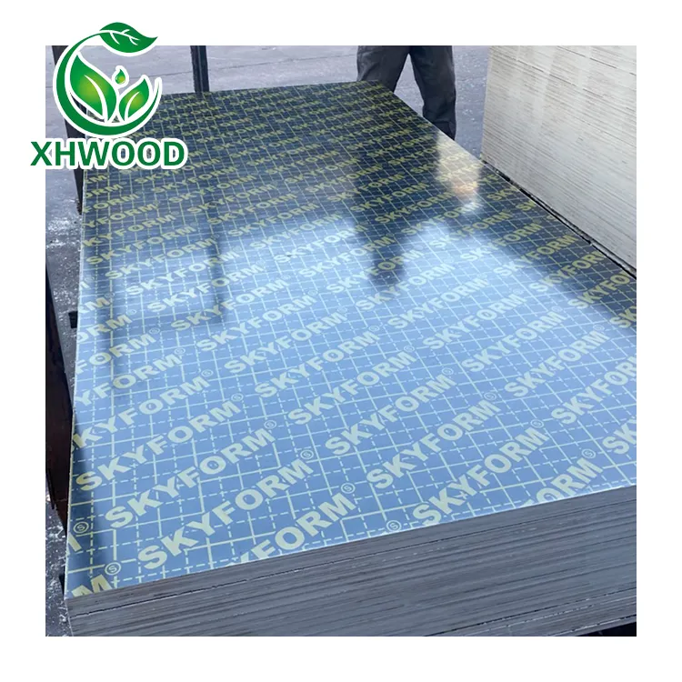 Film faced plywood fresh core 18mm shuttering board for concrete formwork