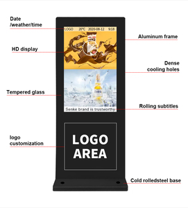 Reproductor Multimedia Android con Pantalla LCD para Exteriores, Resistente al Agua IP55, Señalización Digital, 55 Pulgadas, SK-55O - Product Image 3