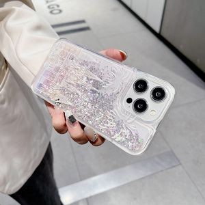 Kim Cương Long Lanh Mới Thiết Kế Tinh Thể Điện Thoại Di Động Trường Hợp Đối Với Iphoone 15 Pro Max 17 16 14 Cộng Với 13 12 11 Phụ Nữ Di Động Bìa - Product Image 4