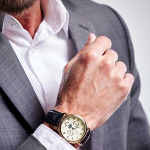 Reloj de Hombre con Caja de Oro Fundido, Logotipo Personalizado, Mecánico Automático, Esfera con Números Romanos, Fondo Transparente, Reloj de Pulsera para Hombre - Product Image 6