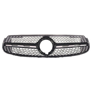 กระจังหน้า Mercedes-Benz GLC X253 สีดำและสีเงิน ทำจากพลาสติก ABS อะไหล่เปลี่ยนช่องรับอากาศกันชน - Product Image 1