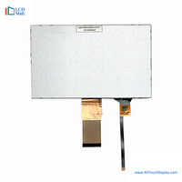 7 inç TFT verici LCD yüksek parlaklık 1024*600 çözünürlük ahududu pi 3 için dokunmatik ile 800nits TFT LCD modülleri
