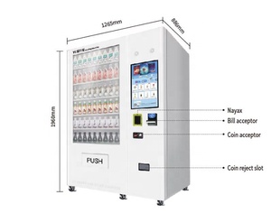 Máquina Expendedora Yunyin de 21.5 Pulgadas con Pantalla Táctil, Máquina Expendedora para Exteriores de Alimentos y Bebidas - Product Image 4