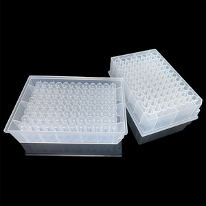 จานไมโครเพลท Yongyue Medical Deep Well ขนาด 1.2 มล. 96 หลุม แบบ U Bottom สำหรับฆ่าเชื้อในห้องปฏิบัติการ - Product Image 2