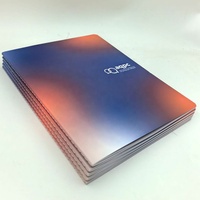 Cuaderno A5 de Tapa Blanda al por Mayor de Fábrica, Impresión a Todo Color Personalizada, Cuaderno con Páginas Rayadas, Servicio OEM