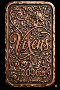 بيع مباشر من المصنع، تصميم حصري، بطاقة نحاسية نقية 999 من نوع AVDP OZ، بطاقة نحاسية ملونة بالأشعة فوق البنفسجية تشمل الكبسولة - Product Image 2