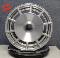 Jantes en alliage forgé SW en stock 22X9 22X10.5 5x112 ARGENT BROSSÉ pour Rolls-Royce PHANTOM GHOST