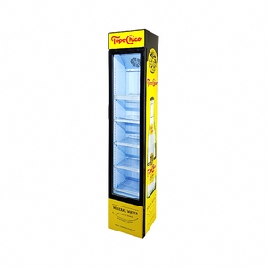 Congélateur sur mesure à température unique, vitrine réfrigérée <span class=keywords><strong>Budweiser</strong></span>, congélateur de présentation alimentaire à refroidissement par air, valeur mécanique - Product Image 5