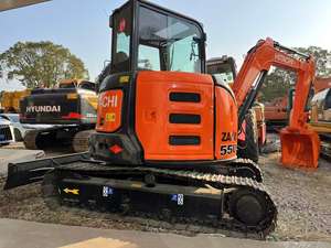 รถขุดมือสอง Hitachi ZX55SR ZX55USR 5 ตัน รุ่น ZX55USR-5A พร้อมขาย รถขุดมือสอง Hitachi ZX55 ZX60 ZX70 พร้อมบุ้งกี๋และรางใหม่ - Product Image 2