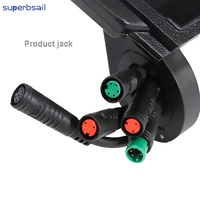 Superbsail Display 6Pin-C Version TFM13 -FEIMI-4 pour Kukirin G2 Max Scooter Parts Accessories Scooter Dashboard E Scooter Parts
