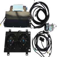 Condenseur AC 12V/24V de haute qualité personnalisable pour caravanes 800W, état neuf, réfrigérant R134a