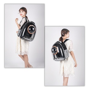 <b>Cat</b> <b>Backpack</b> Designer Luxury Dog Travel Bag Space Capsule Bubble Transparent Portable Pet Carrier - Product Image 6