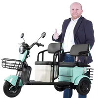 Vélo électrique de haute qualité, scooter électrique à 3 roues, 800W, tricycle électrique de fret populaire à vendre