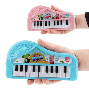 <span class=keywords><strong>2025</strong></span> nóng bán 25-Phím thời trang nhựa cầm tay Đàn Piano giáo dục nhạc cụ trẻ em học tập chơi pin Microphone - Product Image 1