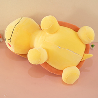 Super lindo dibujos animados con capucha tortuga suave peluche muñeca con algodón PP bordado gran alivio del estrés edredón suave Animal Juguetes