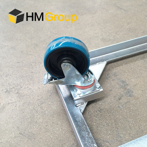 Carro de acero resistente de almacén duradero de almacenamiento de cuatro ruedas de alta calidad - Product Image 3