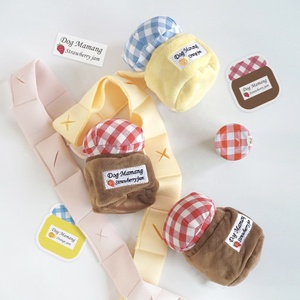 Jouet sonore d'enrichissement pour chien, design pot de confiture, tapis olfactif pour alimentation lente et soulagement du stress - Product Image 3