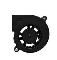 Kipas Blower DC 5V 12V 60x60x25mm dengan Bantalan Bola, Kipas Pendingin Mini OEM ODM untuk Robot, Anjing Robot, Printer 3D, Elektronik