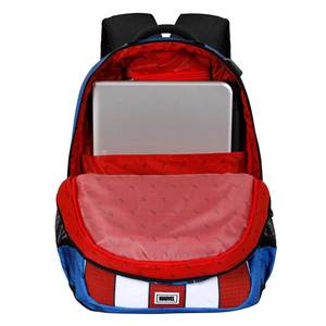 คารัคเตอร์มาเนียสำหรับ Marvel Captain America Gears-PLUS กระเป๋าเป้สะพายหลังสำหรับวิ่ง สีฟ้า - Product Image 4