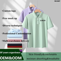 Kaos Polo Warna Bead Ground Bordir Sablon Kaos Iklan Kaos Budaya Dapat Disesuaikan Seragam Kelompok Pakaian Kerja