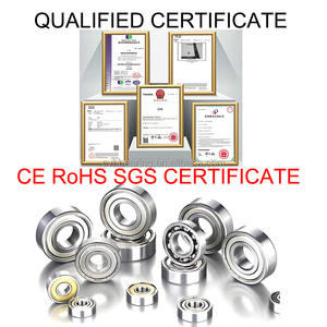 Roulement à billes à gorge profonde de bonne qualité ID 17mm 6203ZZ 17x40x12mm, doublement blindé, pour usage industriel - Product Image 5