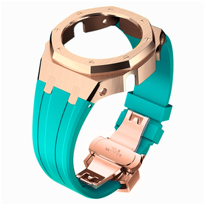 Kit de modification de luxe pour montre <span class=keywords><strong>G</strong></span>-<span class=keywords><strong>Shock</strong></span> GA2100, bracelet en caoutchouc, modification en <span class=keywords><strong>métal</strong></span>, boîtier de montre pour Casio <span class=keywords><strong>G</strong></span>-<span class=keywords><strong>Shock</strong></span> GA <span class=keywords><strong>2100</strong></span> - Product Image 3