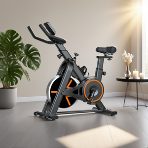 Vélo <span class=keywords><strong>de</strong></span> <span class=keywords><strong>spinning</strong></span> YUNPAO, best-seller <span class=keywords><strong>de</strong></span> l'usine, équipement <span class=keywords><strong>de</strong></span> fitness familial, vélo d'exercice avec volant d'inertie <span class=keywords><strong>de</strong></span> 6 kg pour unisexe - Product Image 1