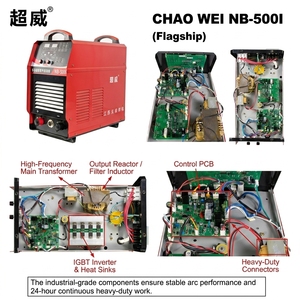 Máquina <span class=keywords><strong>de</strong></span> Soldadura Industrial Profesional NB-500D, Arco Estable, Poco Salpicaduras, Portátil, <span class=keywords><strong>de</strong></span> Alta Resistencia - Product Image 3