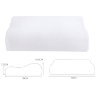 Mayorista Dulce Blanco Alta Calidad 5 Estrellas Hotel Cama Microfibra Almohada Sueño Almohada Descanso Cama B Forma Almohada