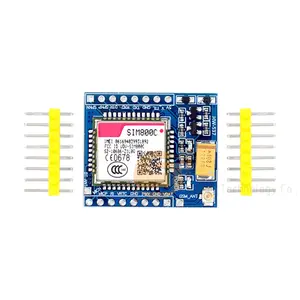 SIM800C GSM GPRS modülü 5V/3.3V TTL geliştirme kurulu IPEX Arduino için Arduino için Bluetooth ve TTS ile STM32 C51