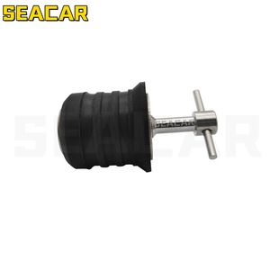 Tapón de desagüe Seacar de 1.25 pulgadas de acero inoxidable con expansión de goma para embarcaciones, herrajes marinos - Product Image 2