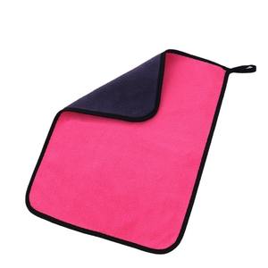 Toalla <span class=keywords><strong>de</strong></span> microfibra <span class=keywords><strong>de</strong></span> doble cara para lavado <span class=keywords><strong>de</strong></span> coches, absorbente, con logo, <span class=keywords><strong>de</strong></span> coral grueso para pesca y coche - Product Image 5