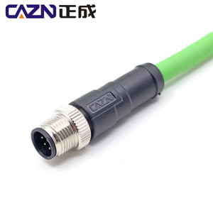 Conector <span class=keywords><strong>M12</strong></span> macho de 4 pines, código D, Ethernet, 100Mbps, <span class=keywords><strong>M12</strong></span> a <span class=keywords><strong>RJ45</strong></span> - Product Image 5