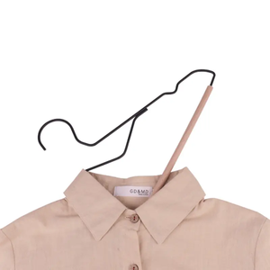Vente en gros <span class=keywords><strong>cintre</strong></span> de <span class=keywords><strong>costume</strong></span> en <span class=keywords><strong>bois</strong></span> multi-usages noir vêtements <span class=keywords><strong>cintre</strong></span> nordique pour vêtements - Product Image 5