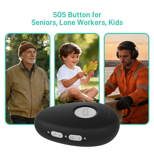 Autistics Child Tracker Elderly Alert Monitoring Device for Seniors - Fall Detection, SOS, and Vital Signs Tracking