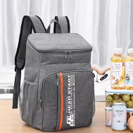Sac à déjeuner isotherme portable grande capacité en néoprène 600D, glacière de voiture, imperméable, camping en plein air, plage, restauration, vin frais - Product Image 3