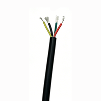 Câble de raccordement flexible AGRP en cuivre étamé isolé PVC haute température IP44 IEC 60227 pour four, chauffage et instrument