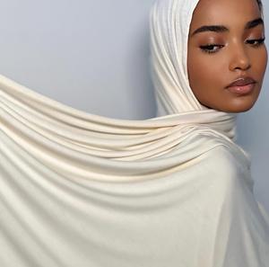 70 * 170cm大型サイズ<span class=keywords><strong>Hijab</strong></span>卸売竹モーダルジャージースカーフ、イスラム教徒の女性のための快適なヘッドスカーフ - Product Image 2