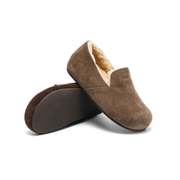 Bottes de neige décontractées pour filles en cuir véritable, douces, respirantes, légères et confortables