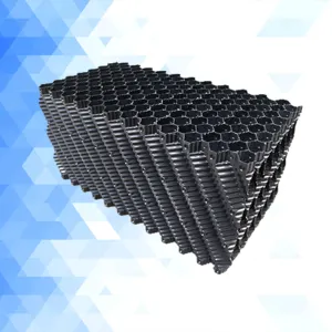 Round pp fill cooling tower pvc black cooling tower filling vertical pvc cooling tower fill