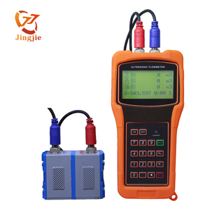 Máy đo lưu lượng nước siêu âm cầm tay jingjie với vật liệu ABS độ chính xác +/-1% - Product Image 1