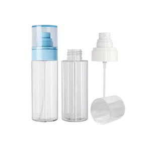 Flacon pulvérisateur cosmétique vide en plastique de 100 ml pour shampoing, lotion, soins du visage, soins des cheveux et du corps - Fournisseur d'emballages pour fabricants - Product Image 1