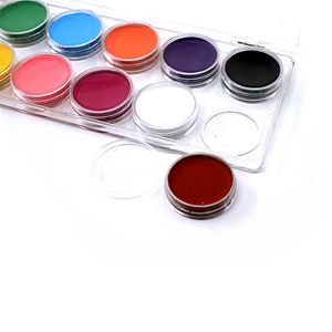 Kit di pittura per il viso a base d'acqua di halloween <span class=keywords><strong>pittore</strong></span> professionale per il corpo del viso usato vernice per il corpo del viso - Product Image 5
