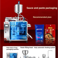 Machine de remplissage automatique pour crème glacée, jus, sauce, pâte de tomate, haute capacité, pneumatique, certifiée CE, personnalisable