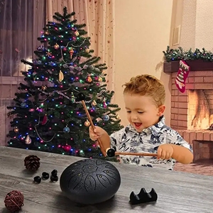 6 Zoll Ton 11 Ätherisches Trommel instrument Zungen hohl trommel 6 Zoll Schlag instrument Vergessen Sorgen trommel - Product Image 5