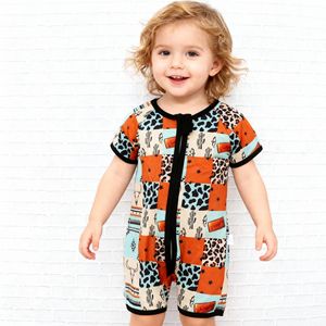 Mono de Manga Corta para Bebé, Personalizado con Dibujos Animados, 95% Bambú, 5% Spandex, Alta Calidad, Sin Costuras, Ecológico, Venta al Por Mayor, Marca Mia - Product Image 4