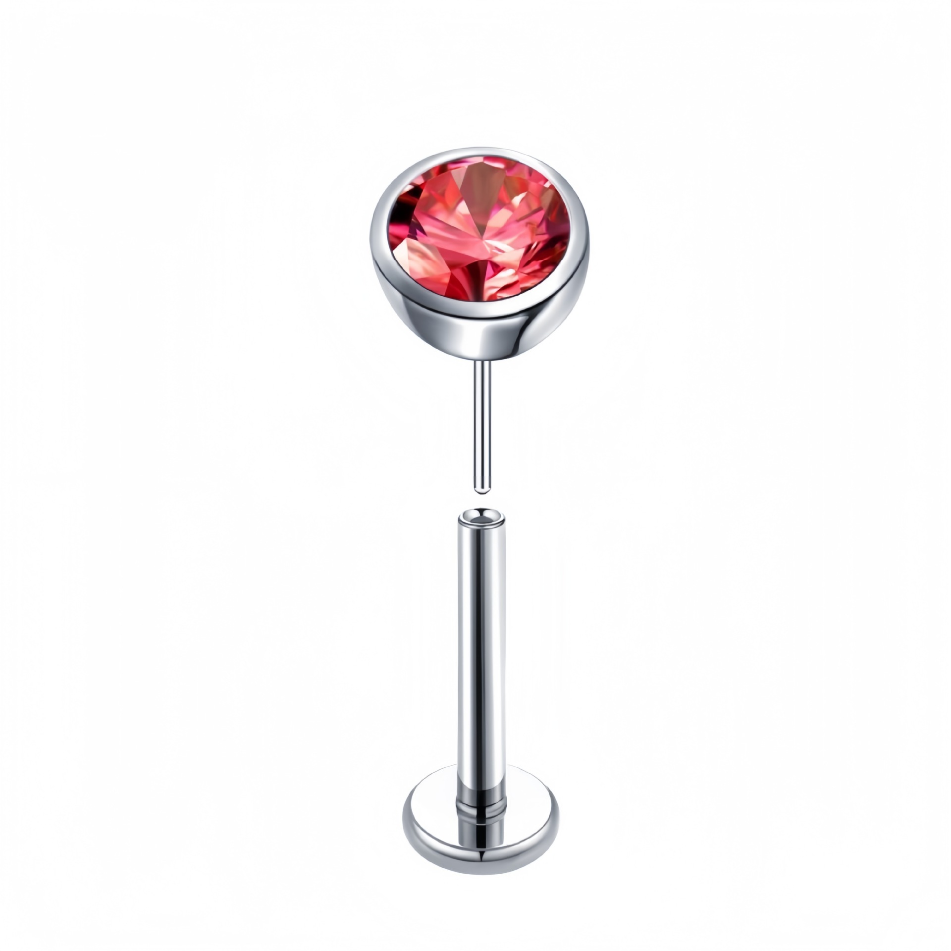 Zircon rouge (insert)