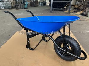 Carretilla para América del Sur Carga 250kg 80L 4,00-8 pulgadas Rueda neumática HEAVY DUTY 5.5ft carretilla - Product Image 2