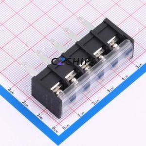 DBT40H-9.5-5P-BK-P Barrier Terminal Block Through hole Component (THT),P=9.5mm Connector 9.5mm 20A 300V - Product Image 1